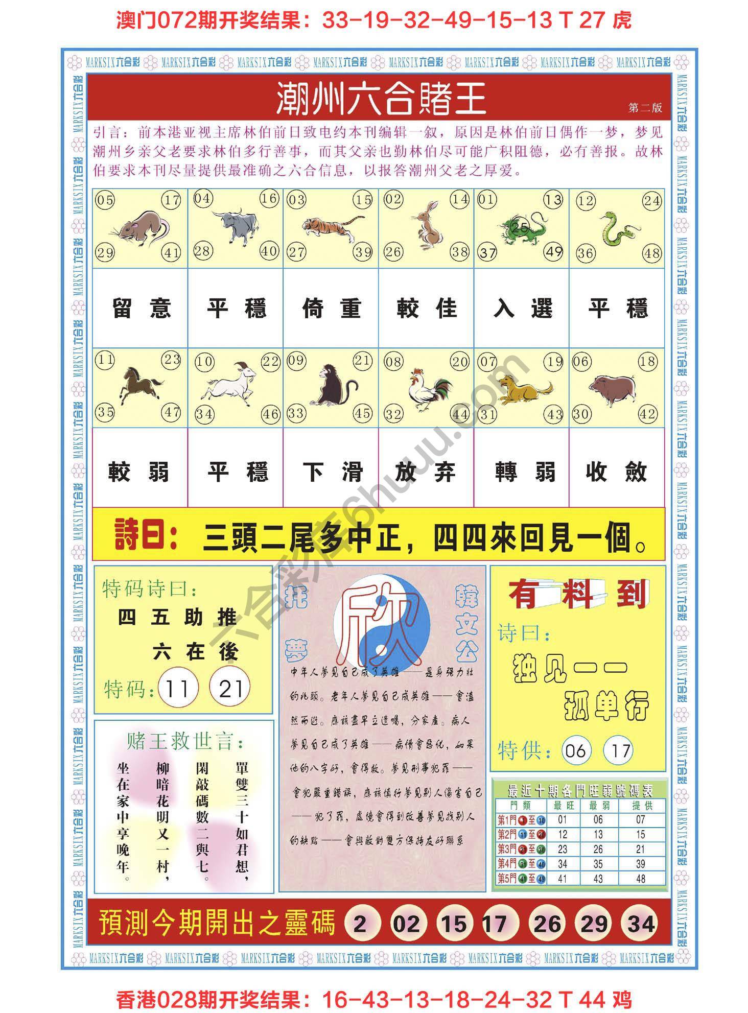 潮州六合赌王