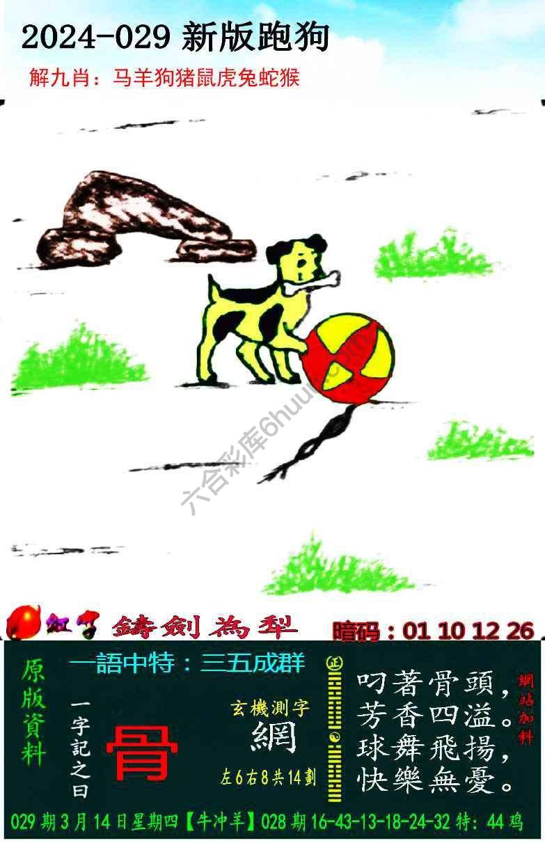跑狗图（新版）