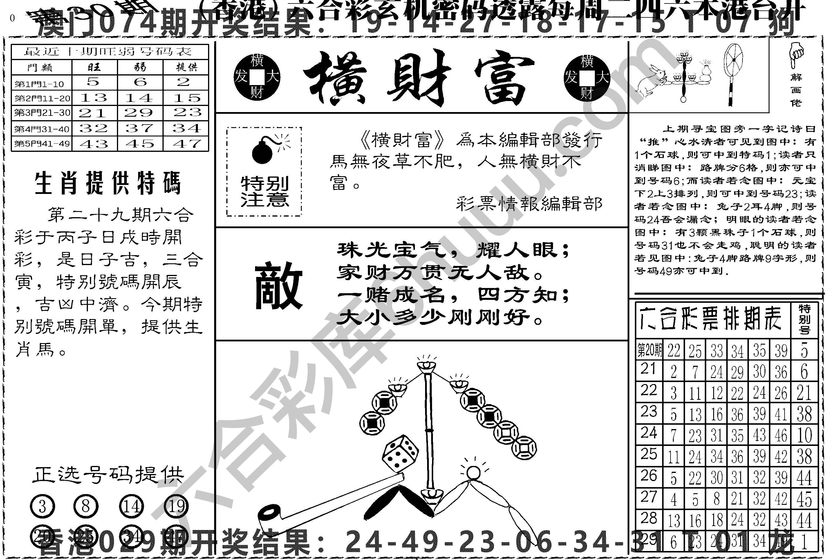 横财富