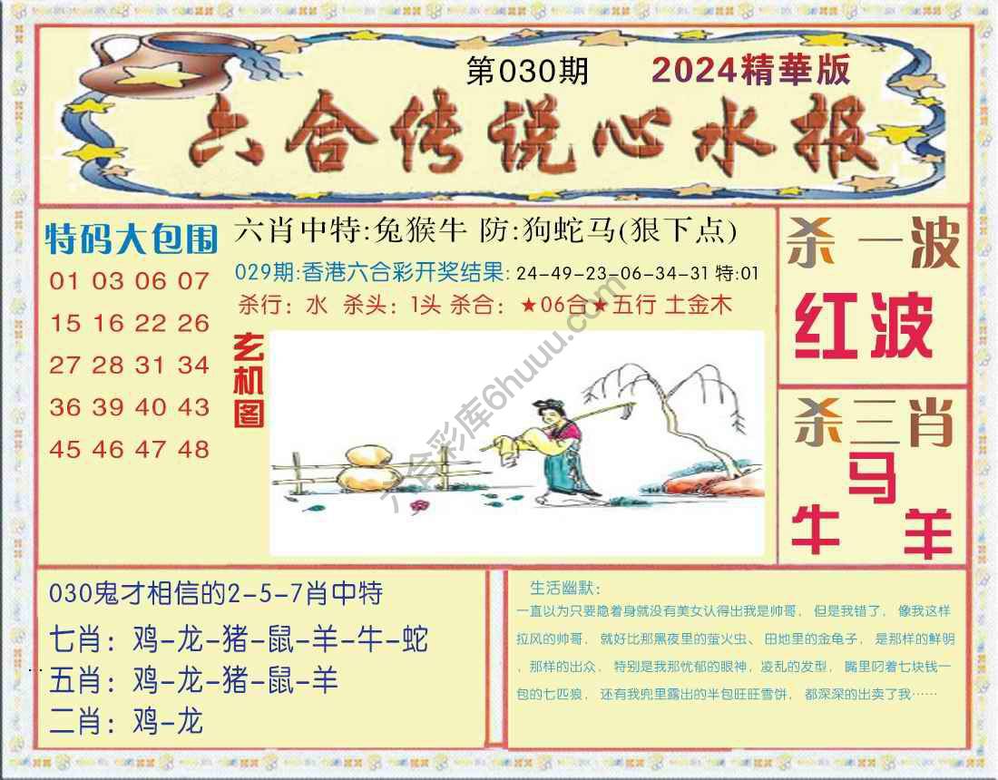 六合传说心水报