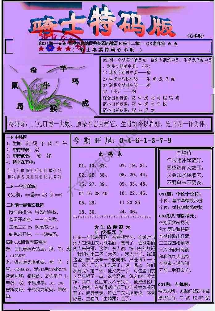 另类骑士特码版