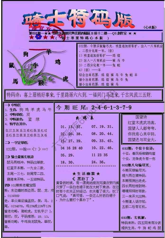 另类骑士特码版