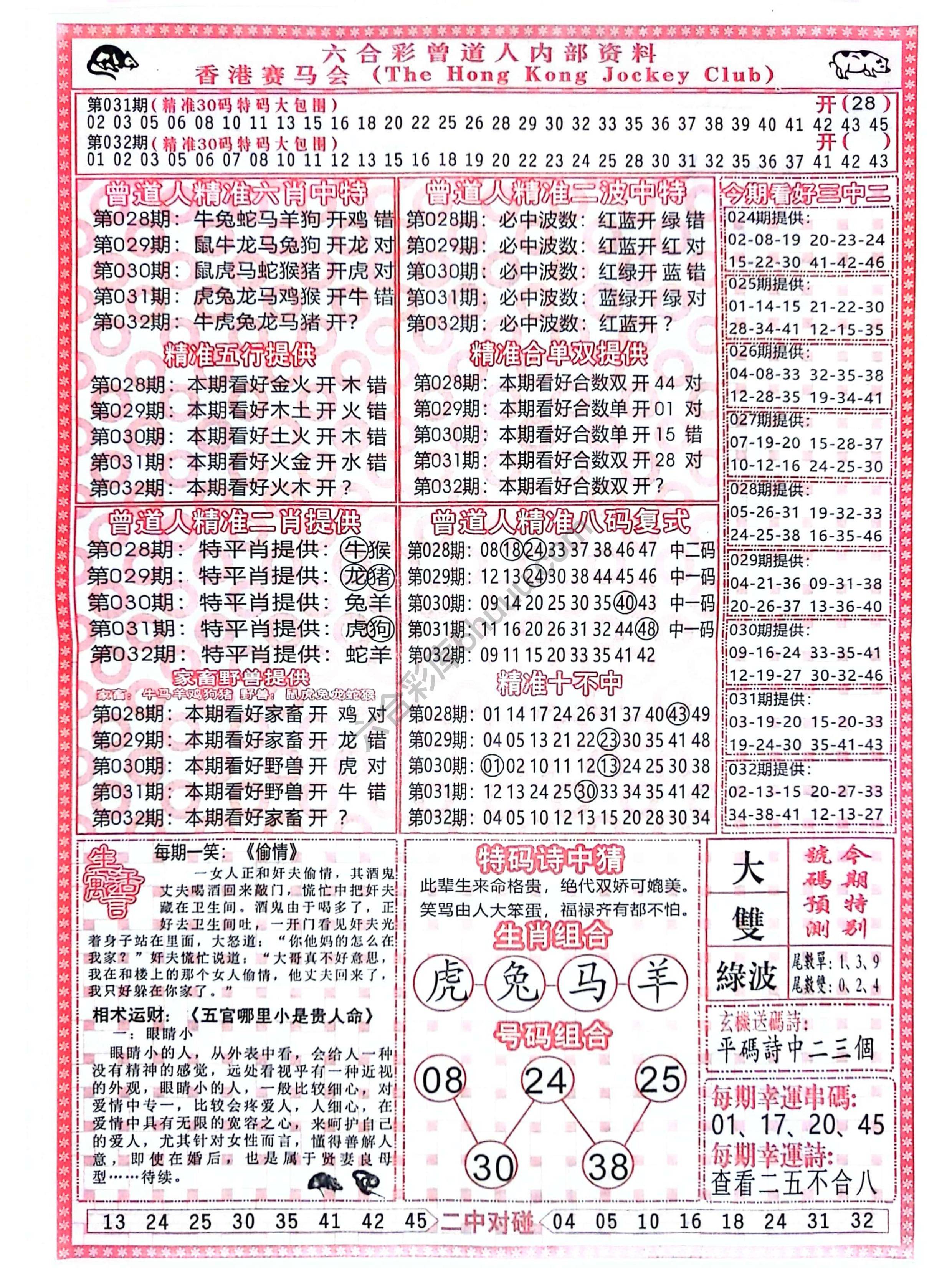 曾道人内部资料