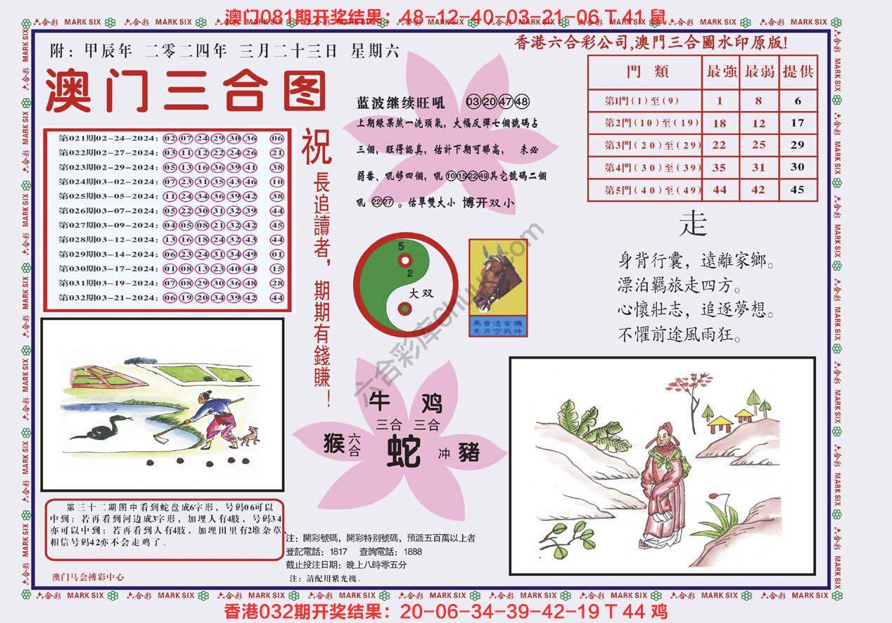 澳门三合图