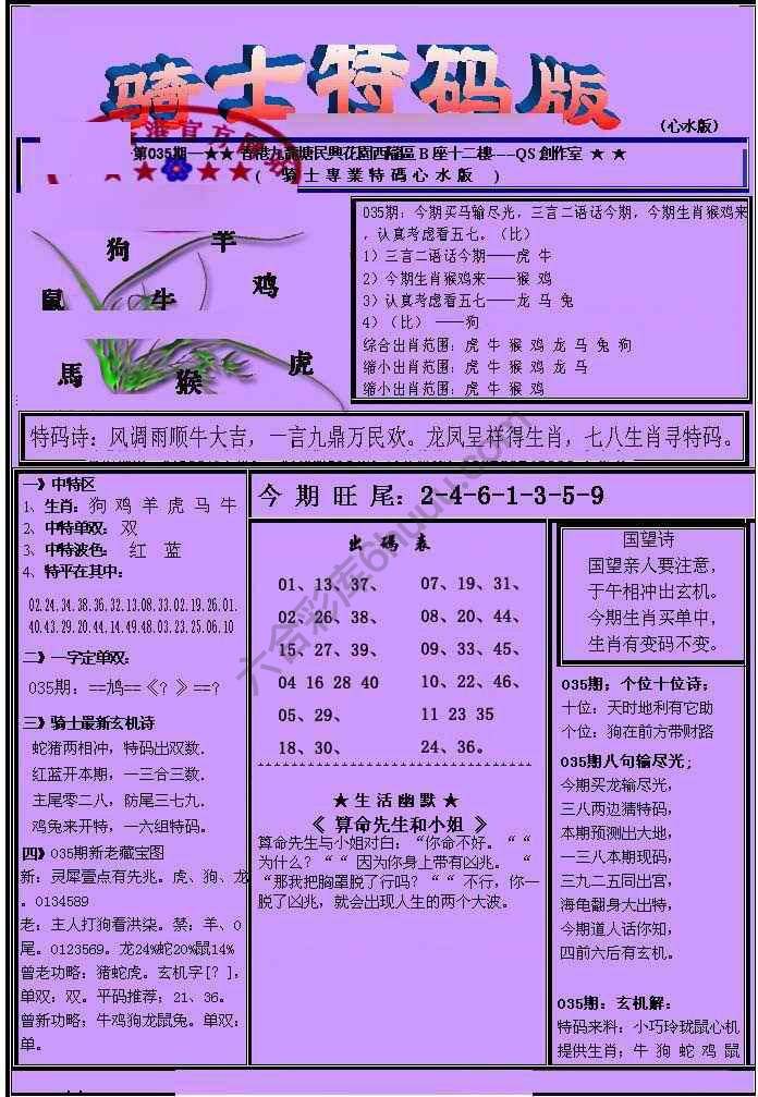 另类骑士特码版