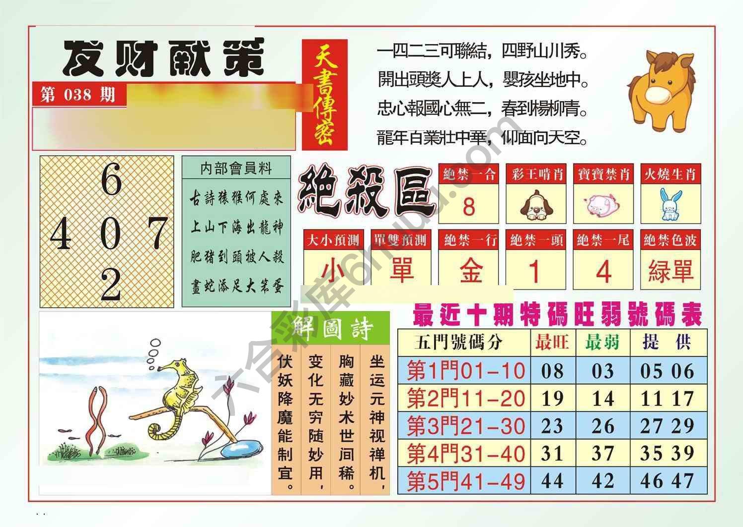 发财献策