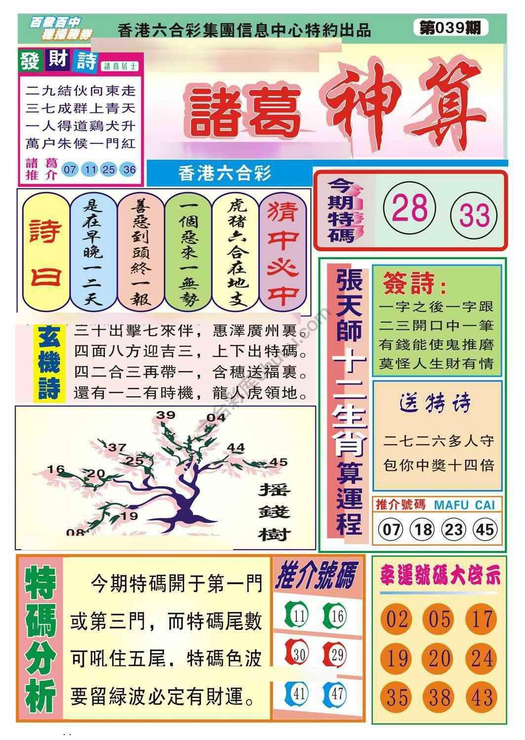 诸葛神算