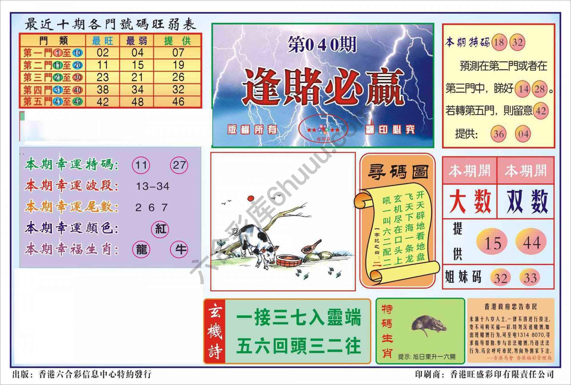 香港逢赌必羸