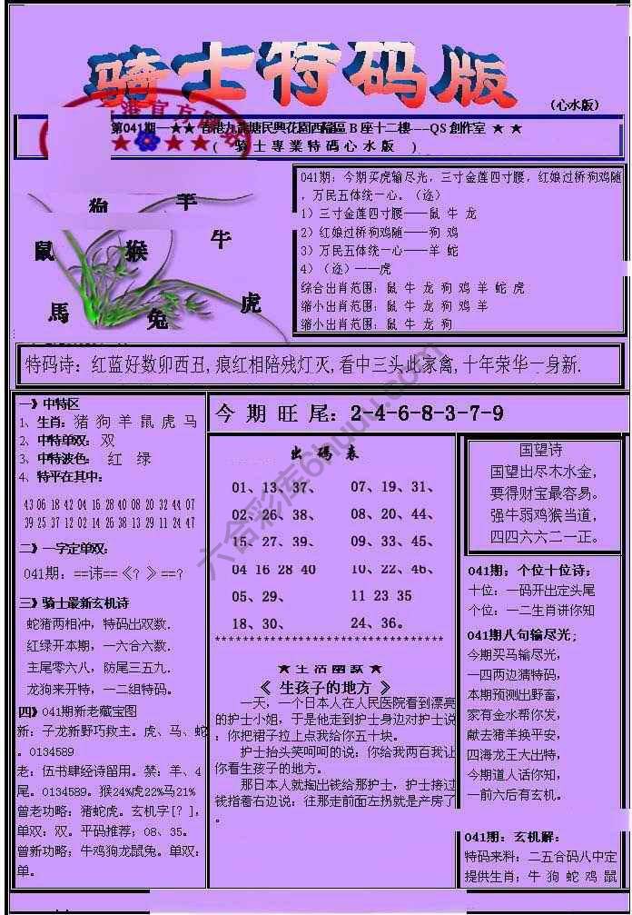 另类骑士特码版