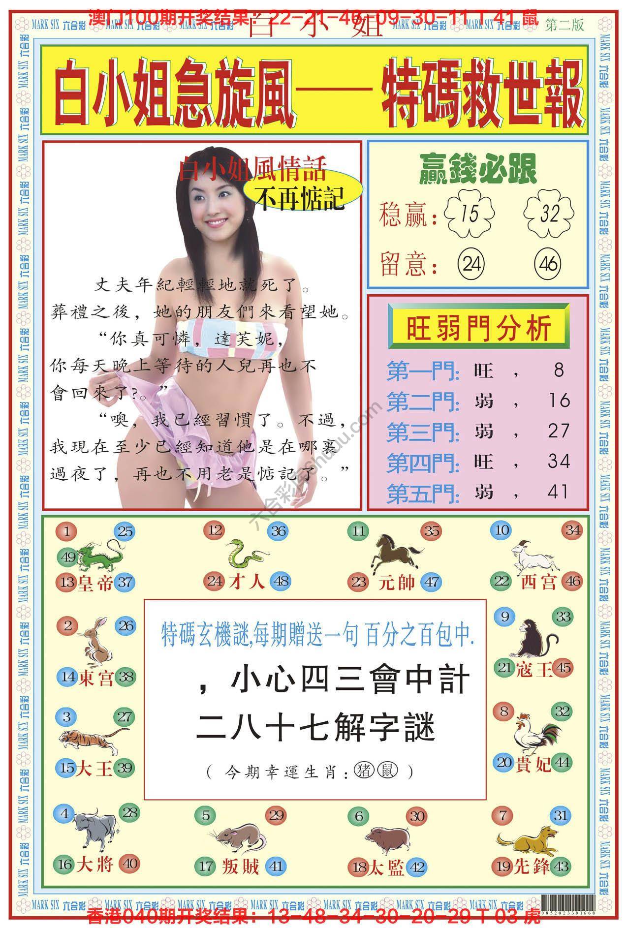 白小姐急旋风
