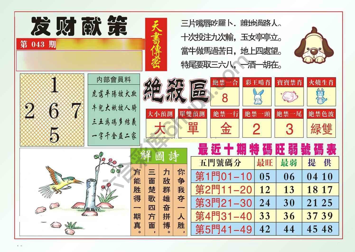发财献策