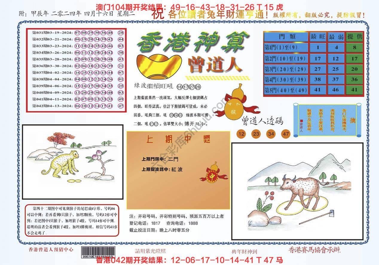 香港神算曾道人