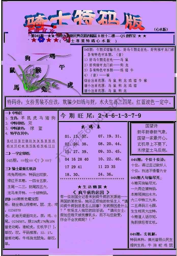 另类骑士特码版