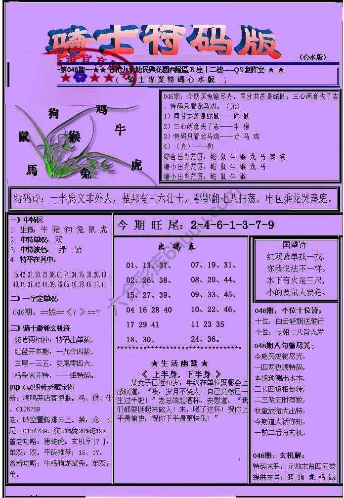 另类骑士特码版