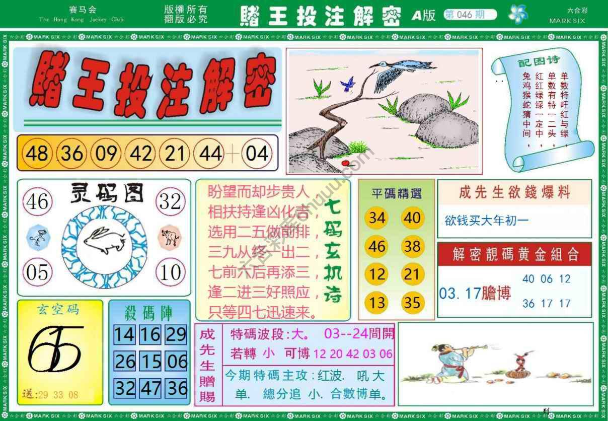 赌王投注解密