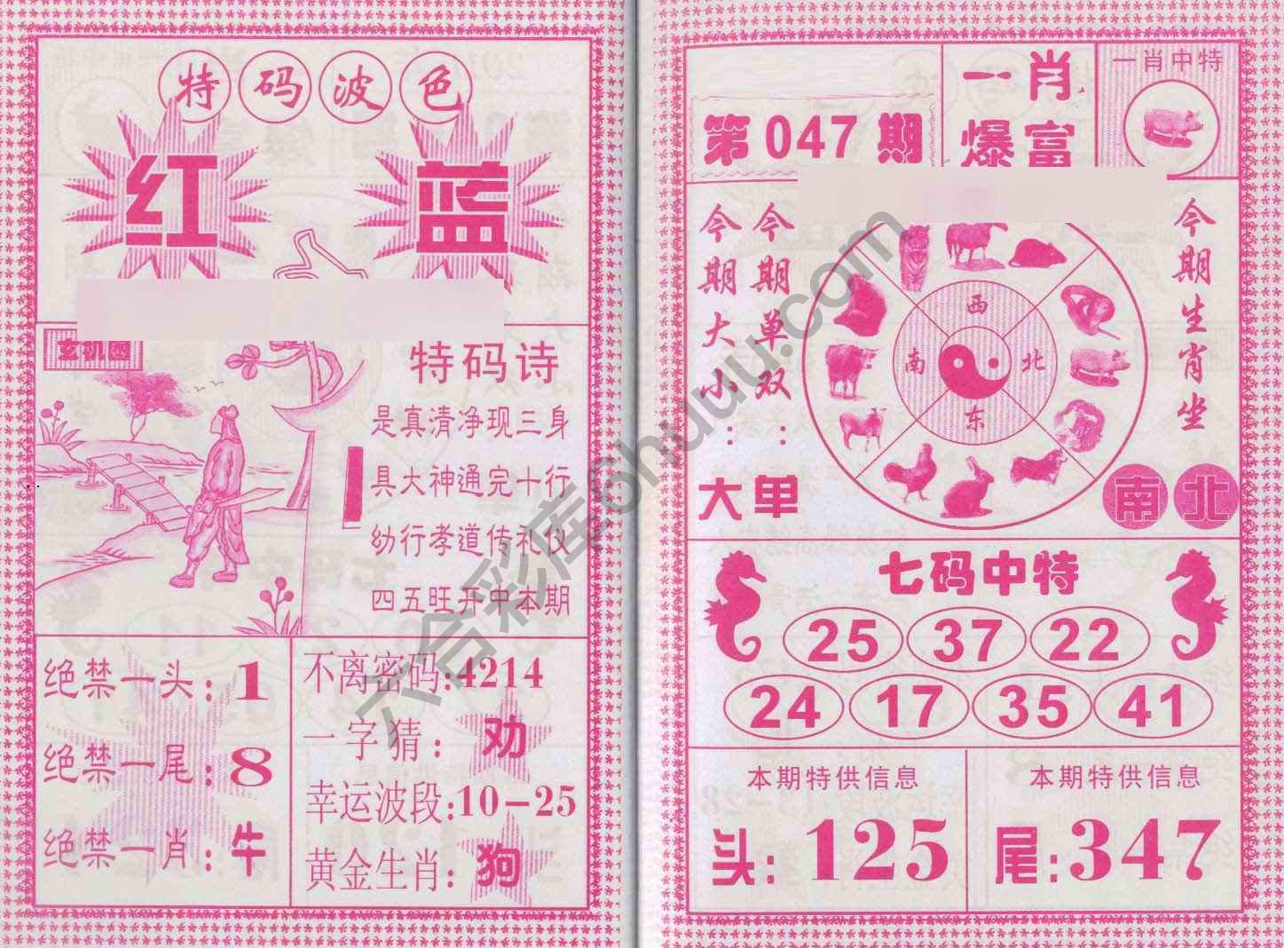 一肖爆富