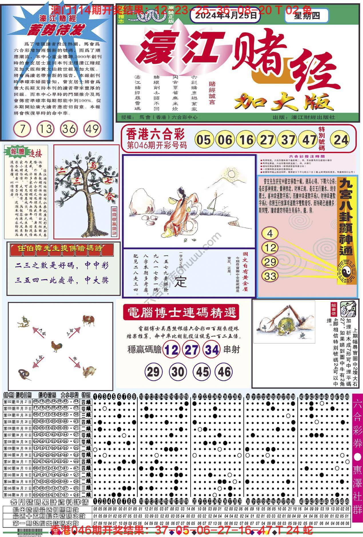 濠江赌经（加大版）
