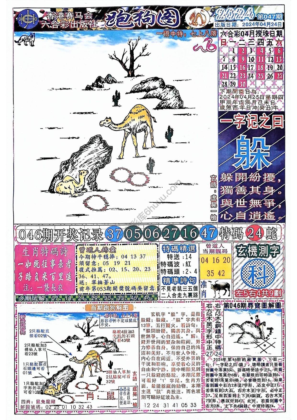 赛马会跑狗图