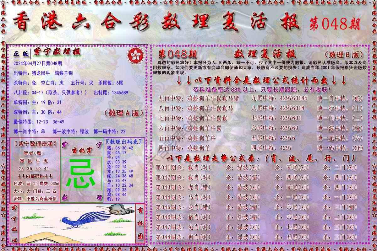 数理复活报