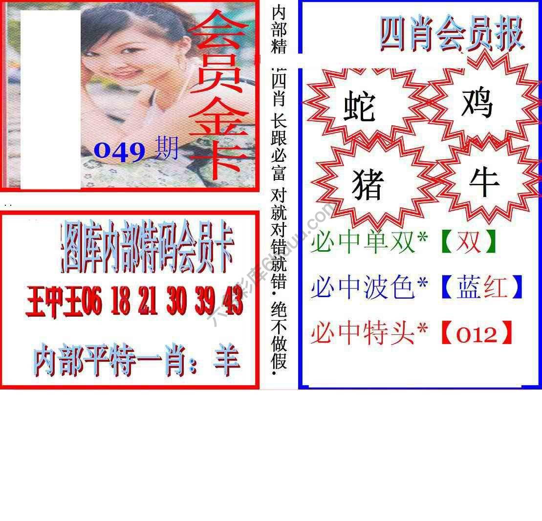 马经四肖会员报