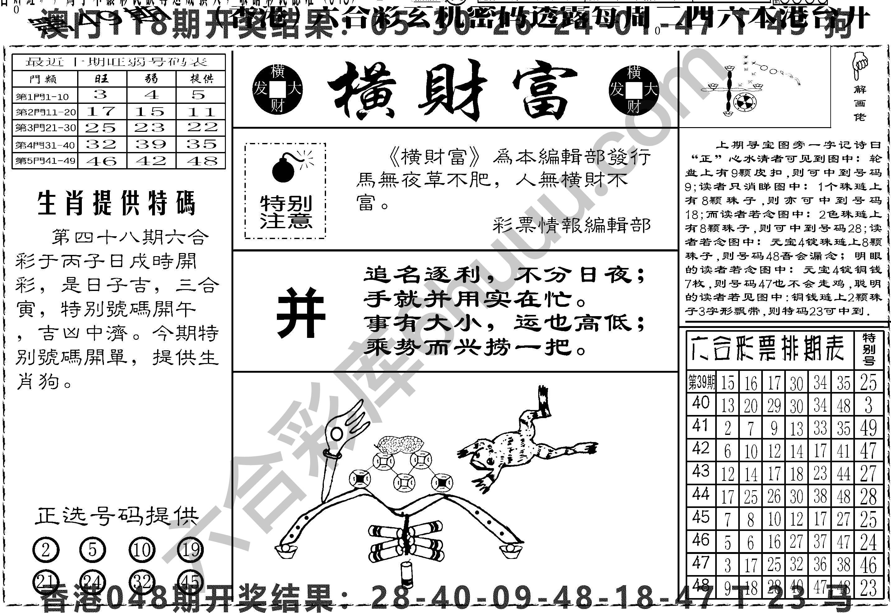 横财富