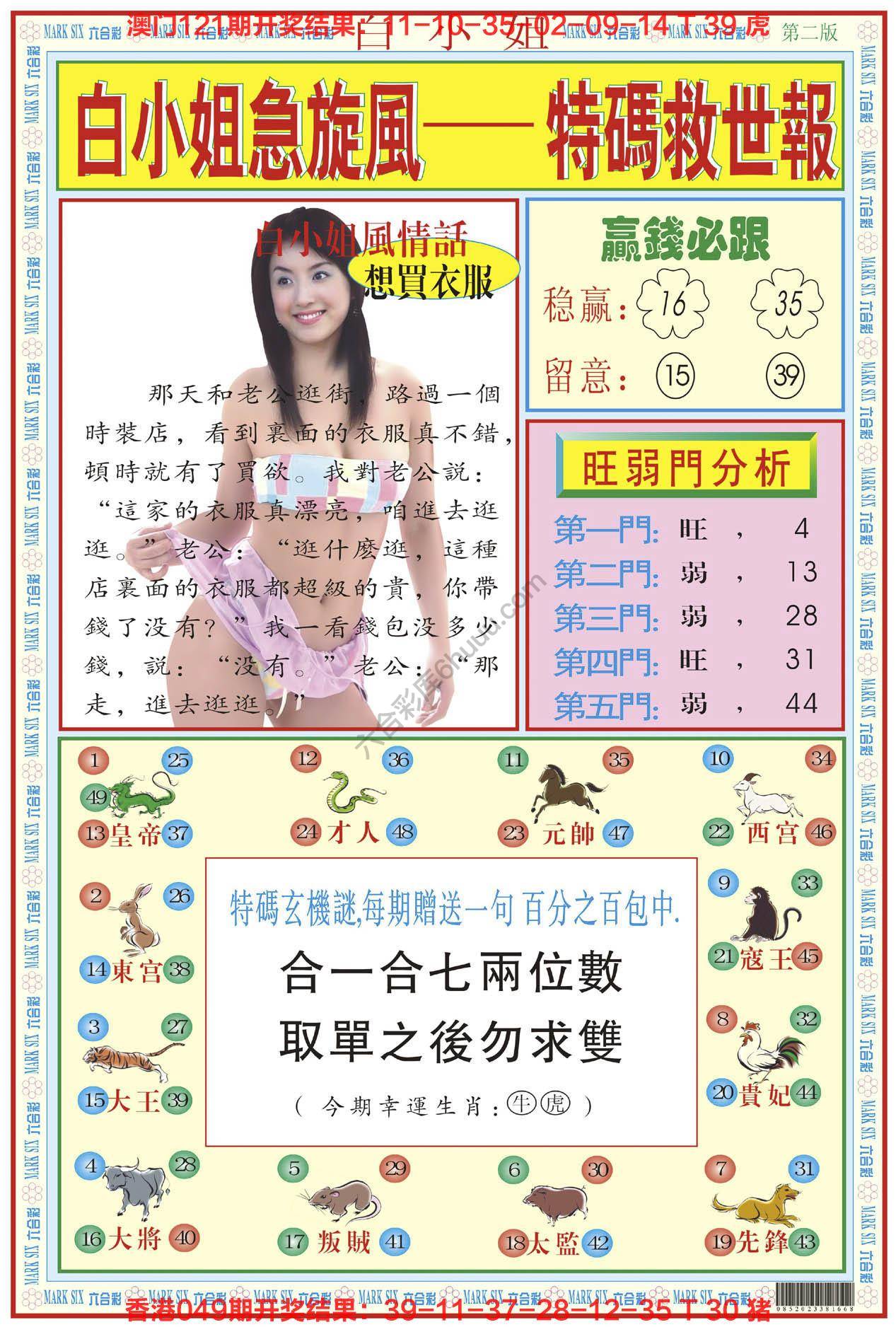 白小姐急旋风