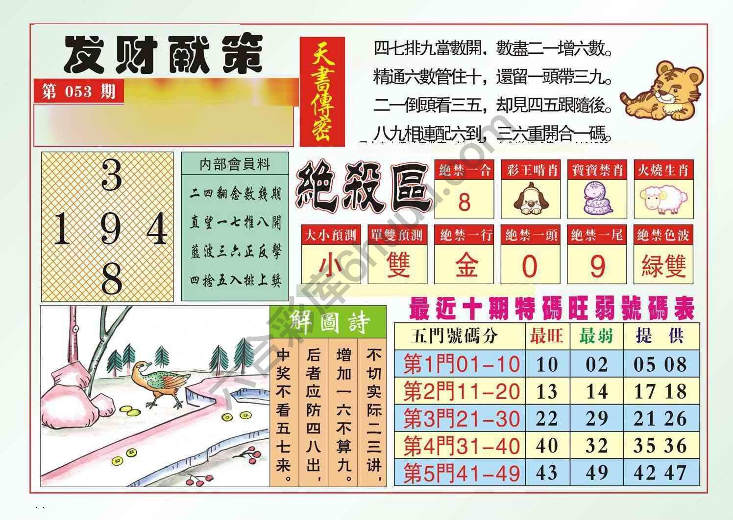 发财献策