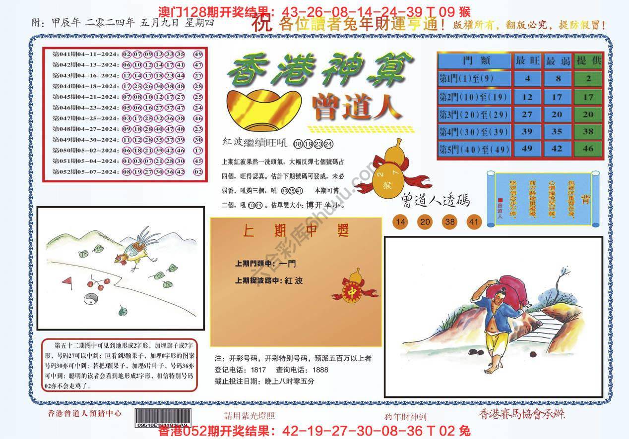 香港神算曾道人