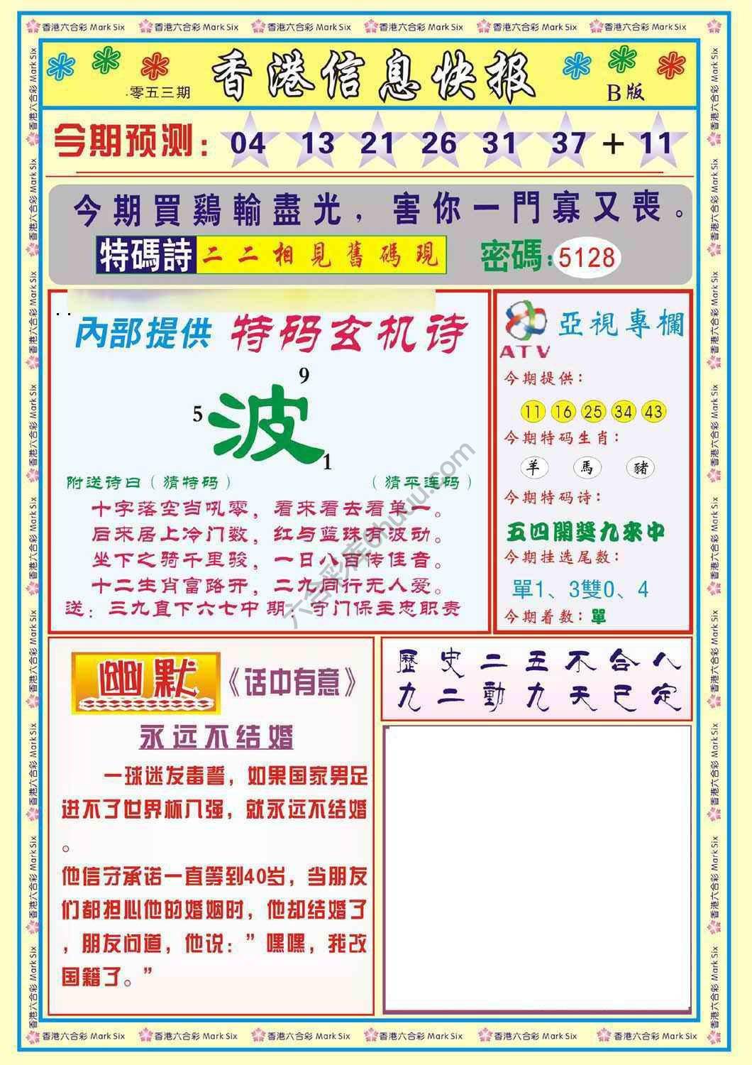 香港信息快报