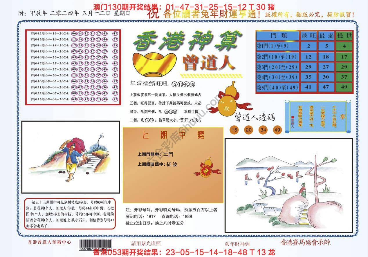 香港神算曾道人