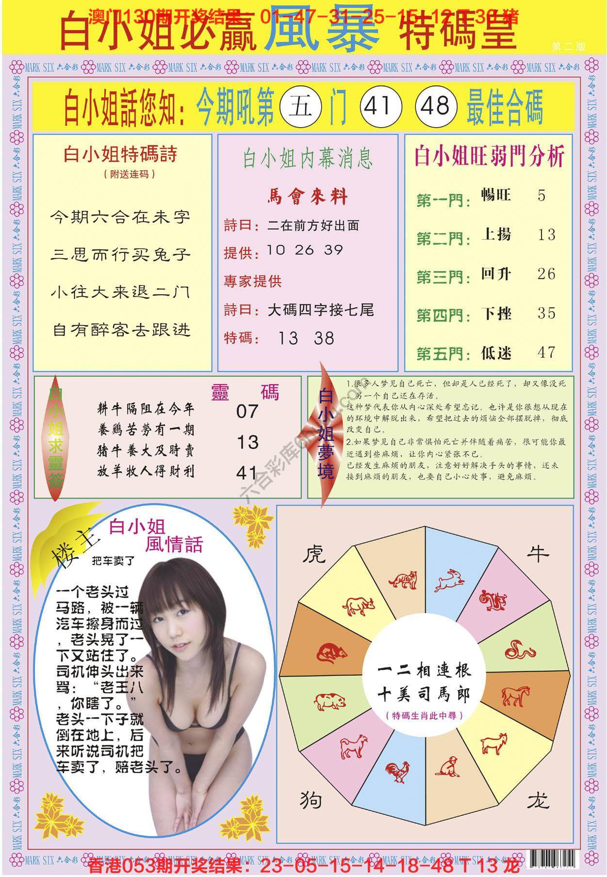 白小姐必赢特码皇