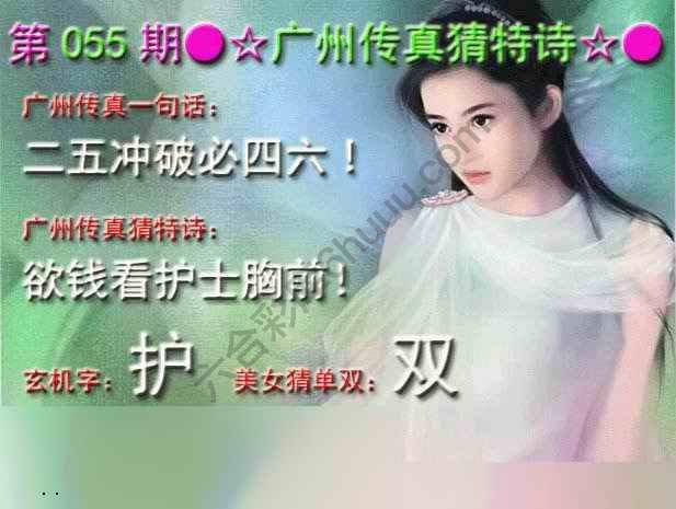 广州传真中特诗