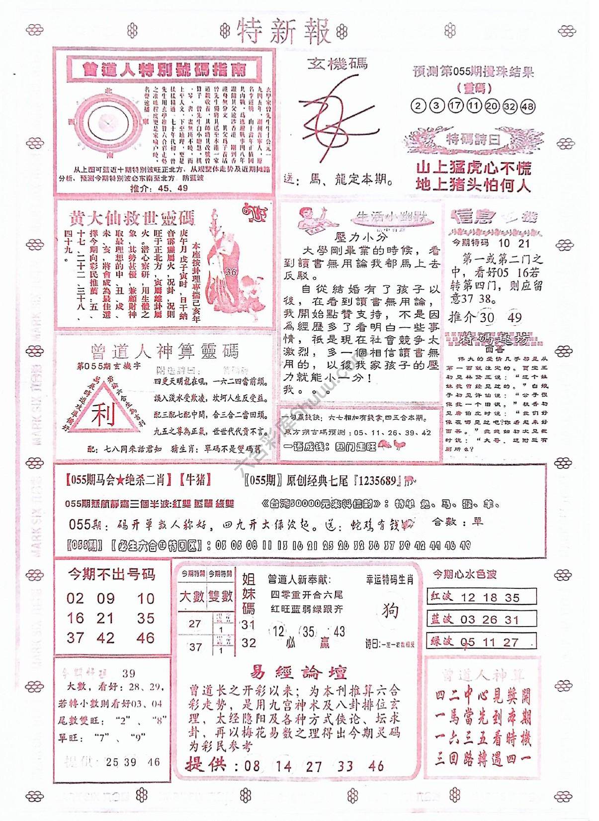 特新报大版