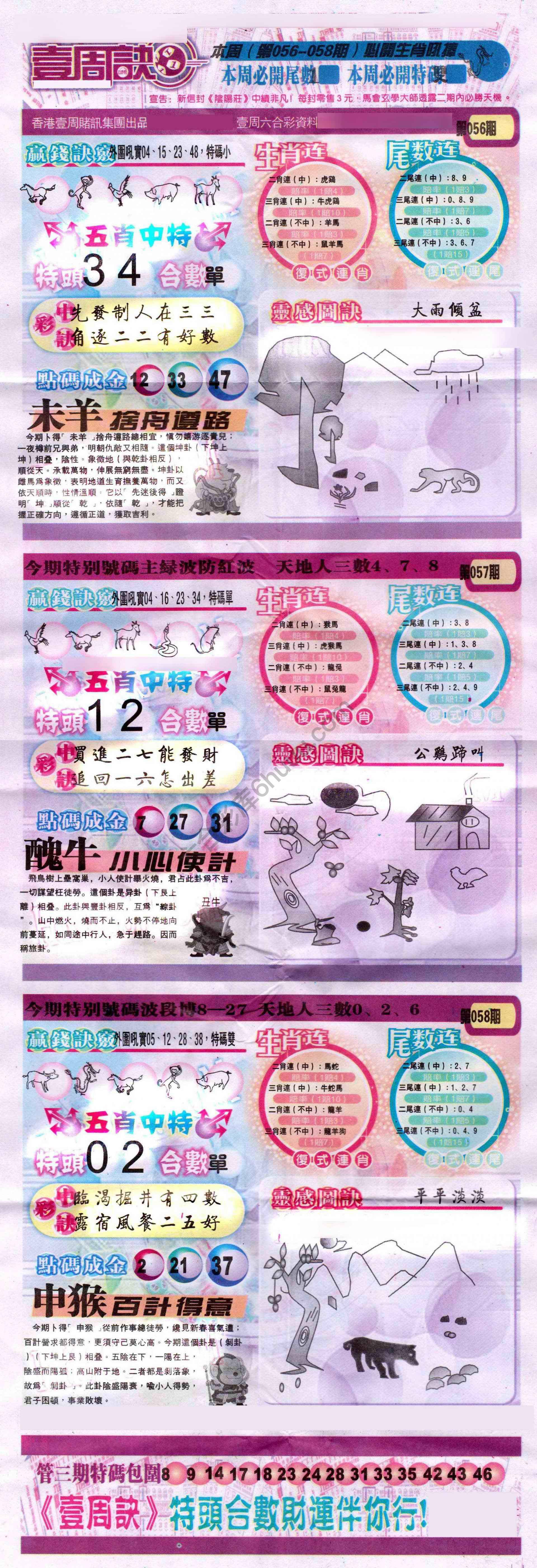 一周决