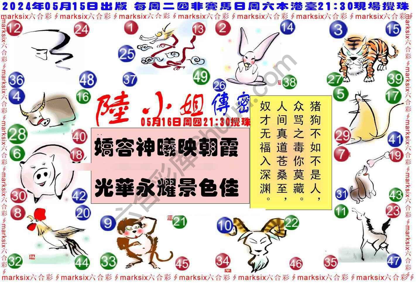 陆小姐传密