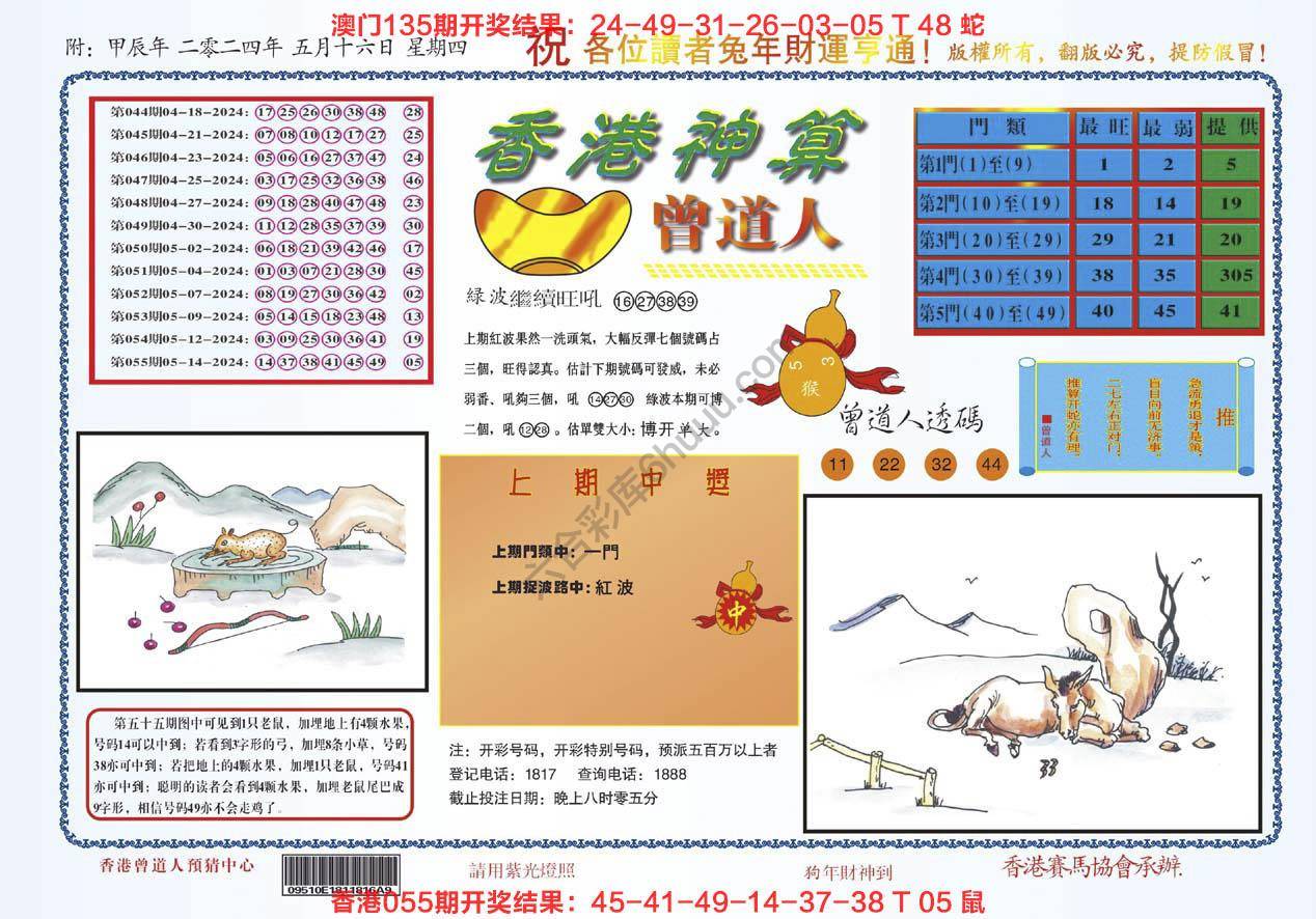香港神算曾道人