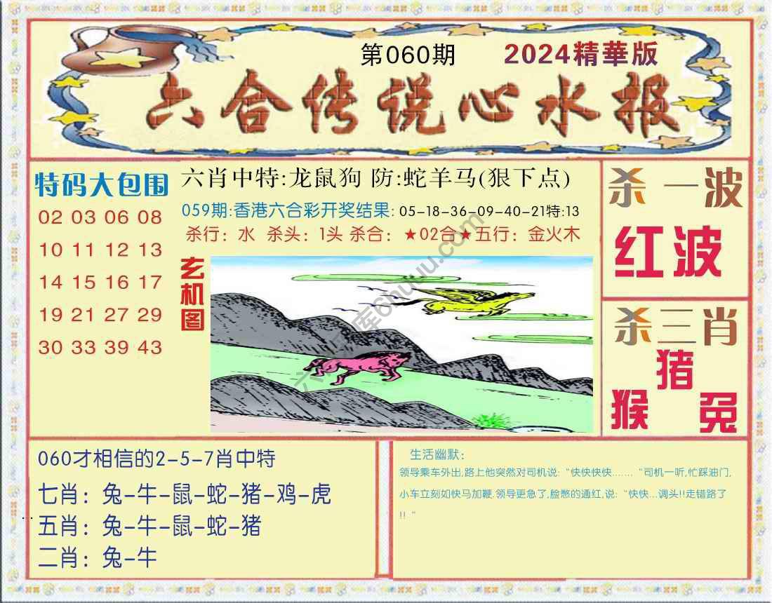 六合传说心水报