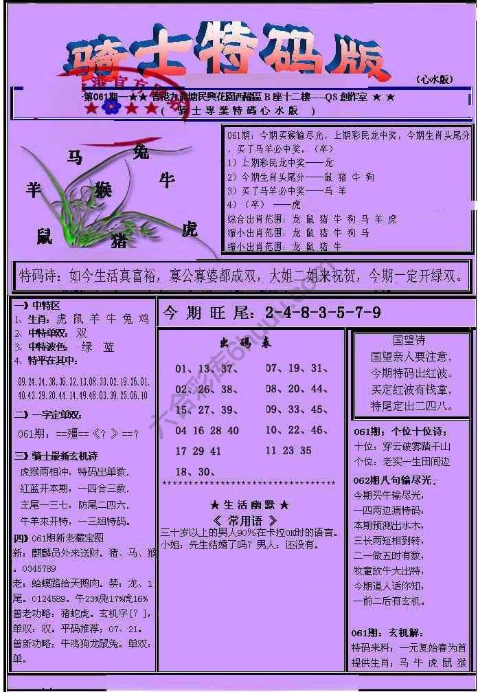 另类骑士特码版