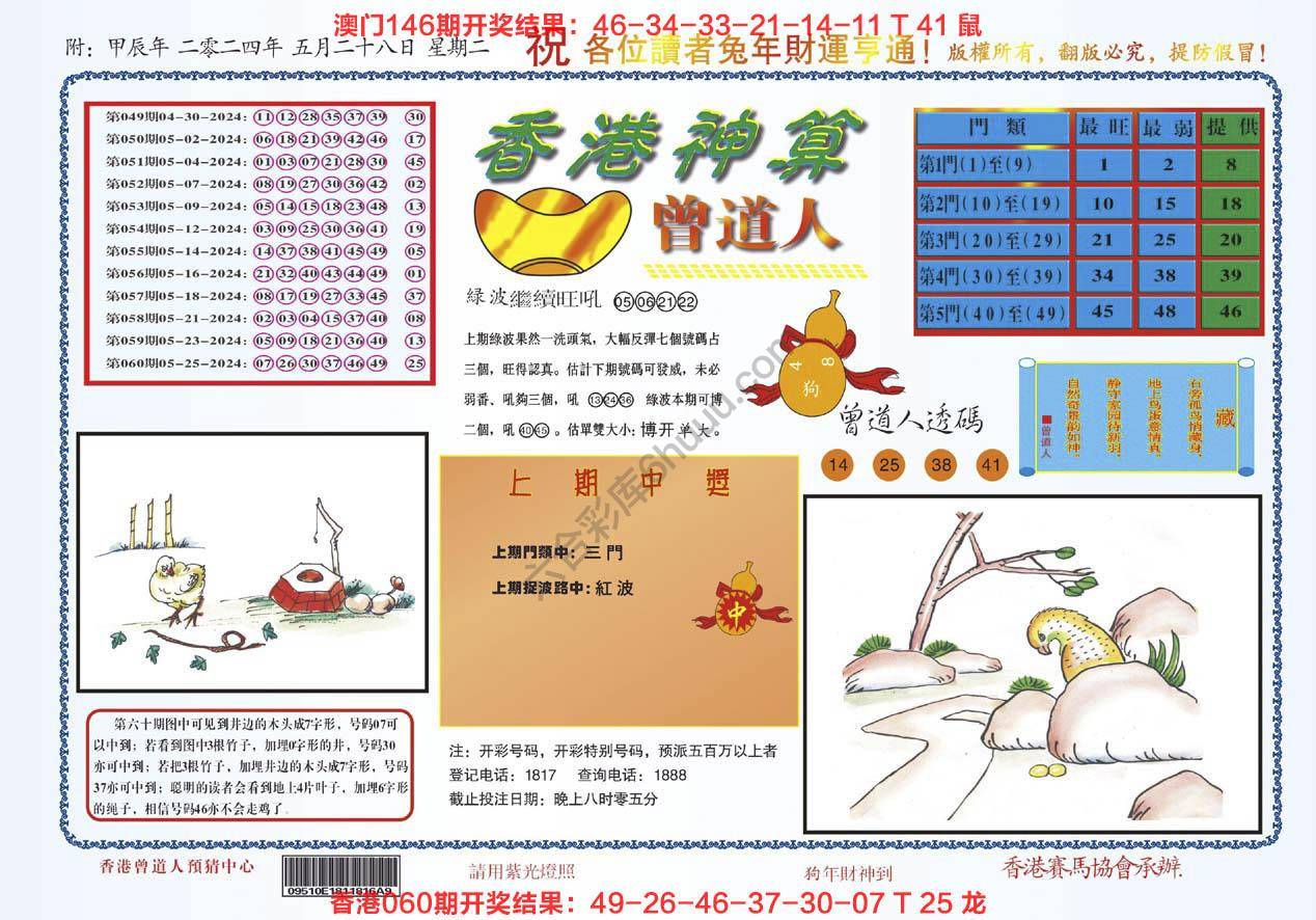 香港神算曾道人