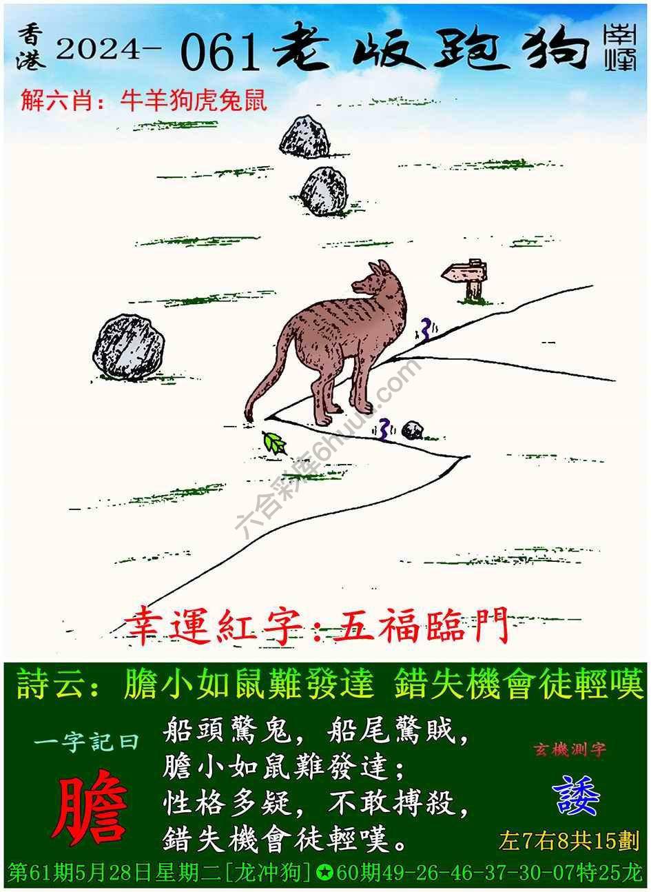 老版跑狗图