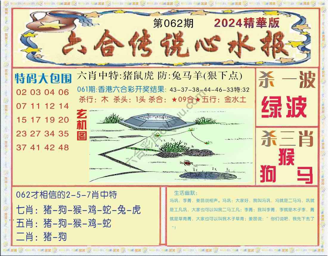 六合传说心水报