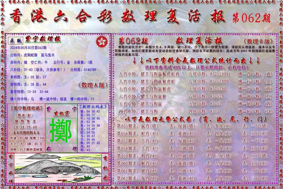 数理复活报