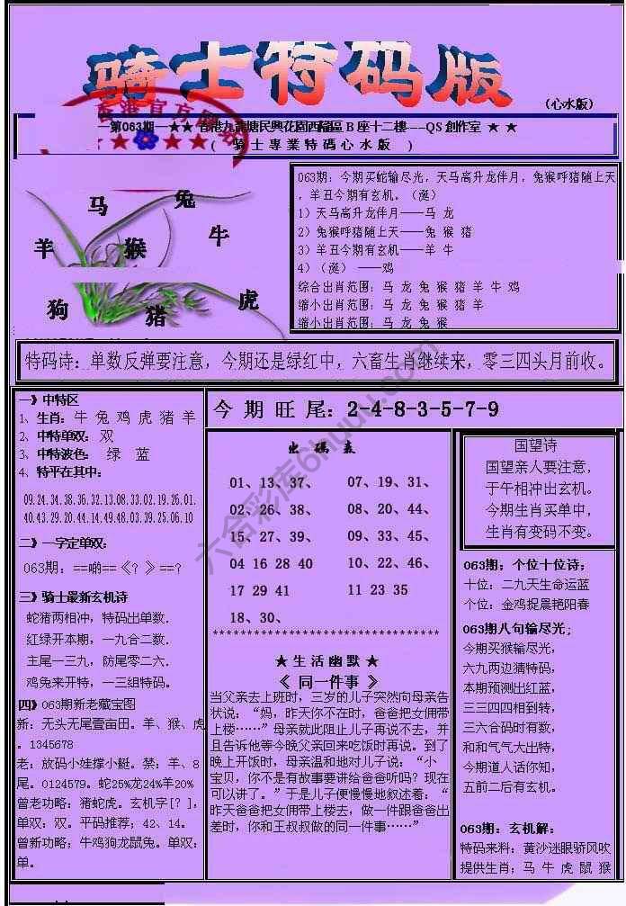 另类骑士特码版