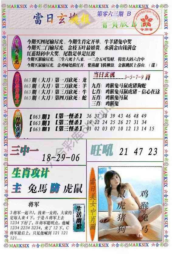 当日玄机报