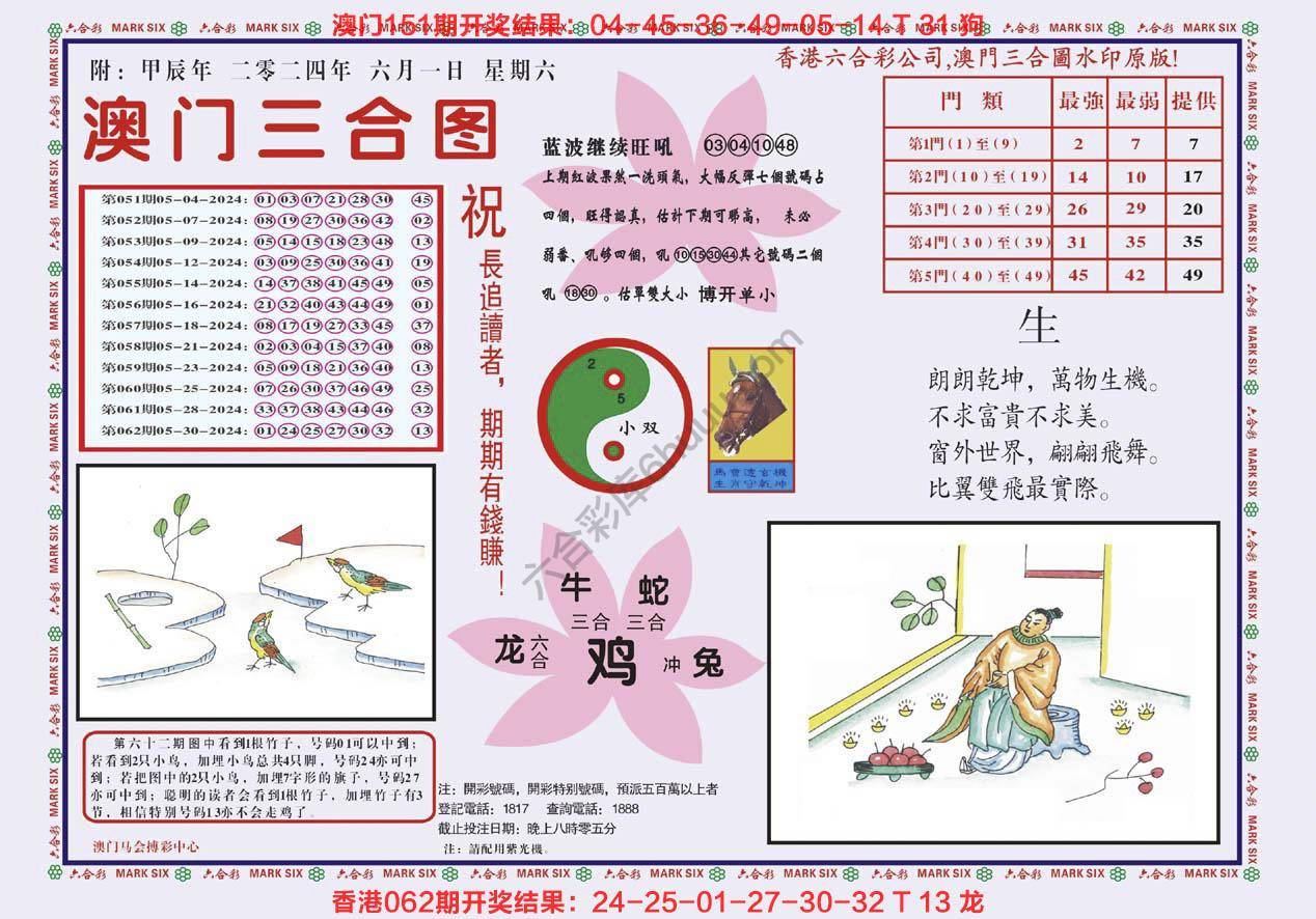 澳门三合图
