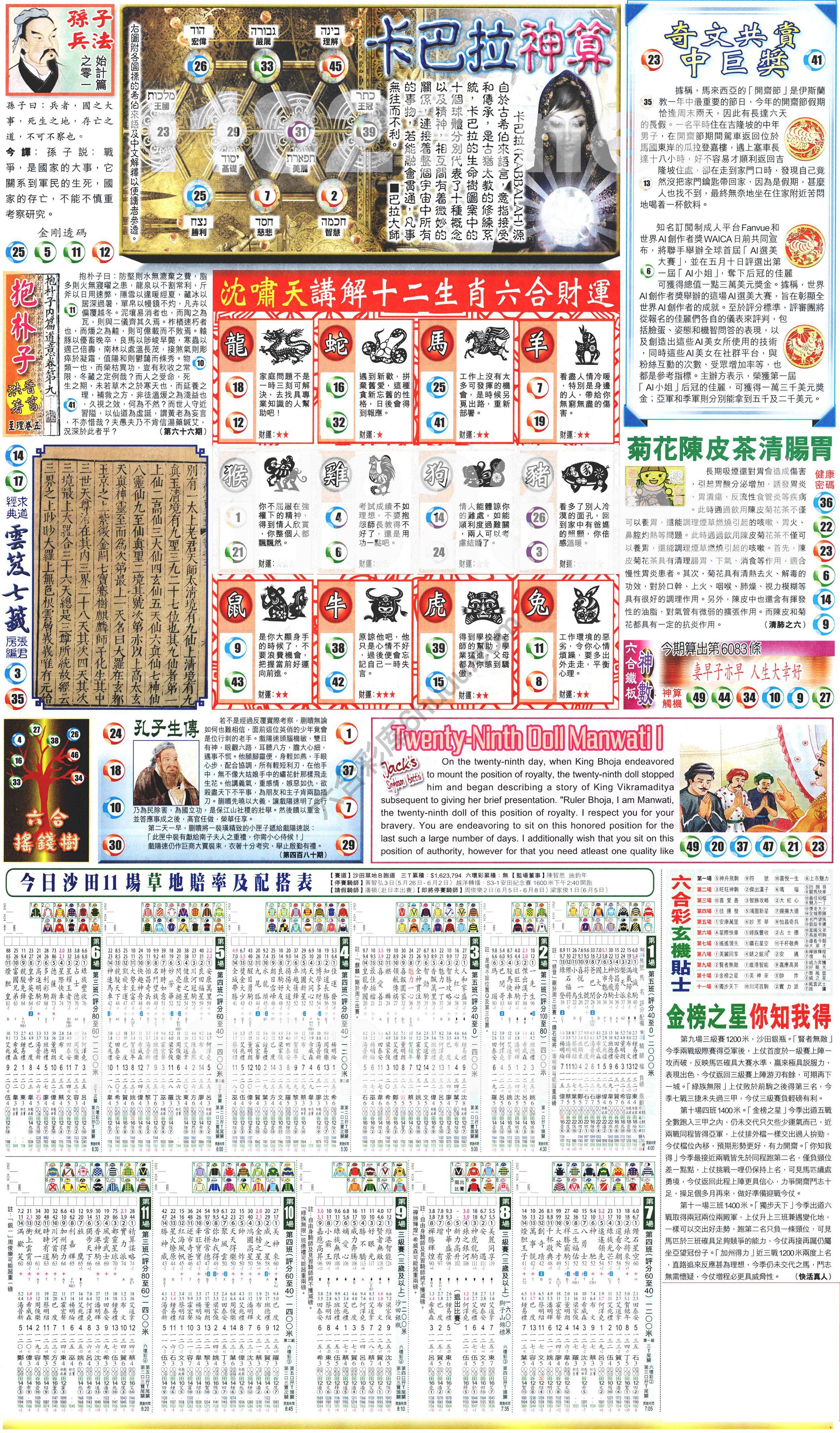 新报六合彩玄机
