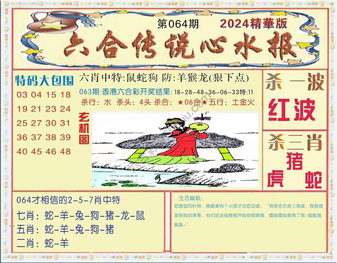 六合传说心水报