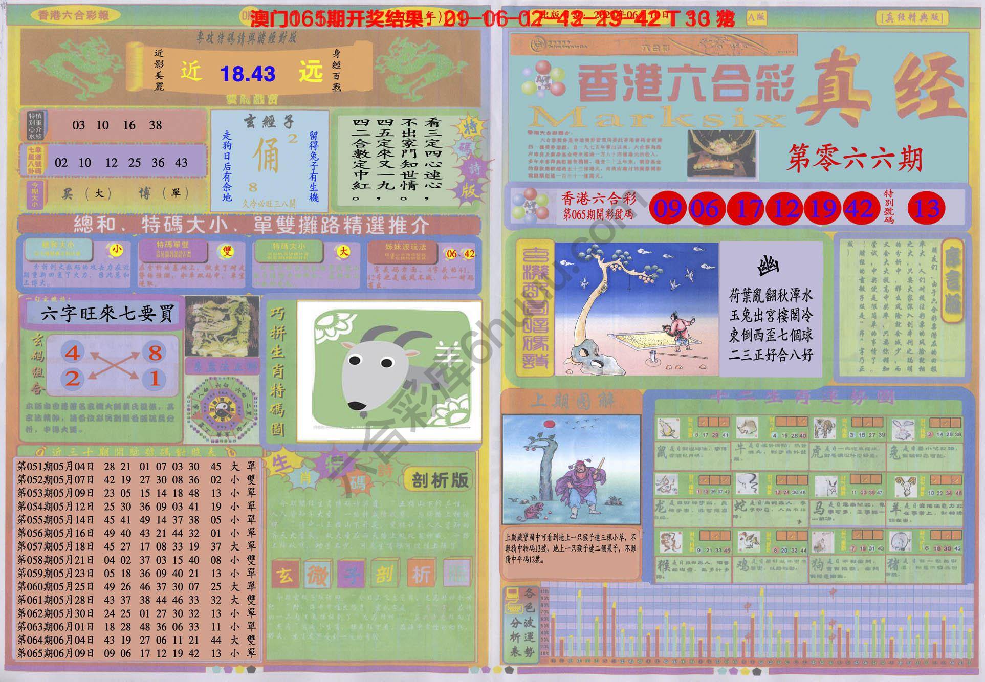 香港六合彩真经