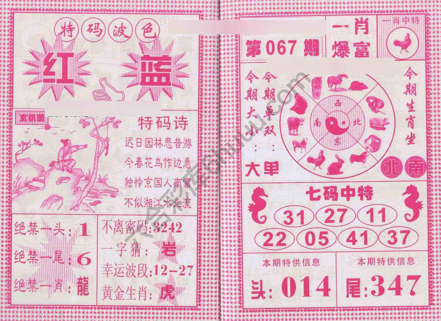 一肖爆富