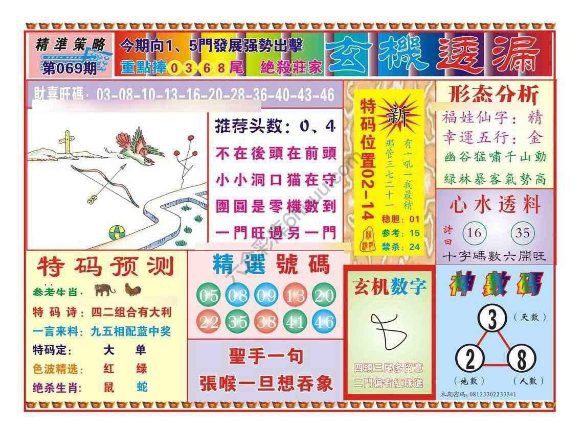 玄机透漏